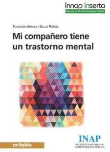 Portada del libro Mi compañero tiene un trastorno mental - Innap Inserta