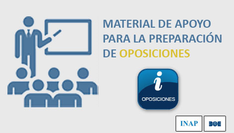 Material de apoyo para la preparación de oposiciones